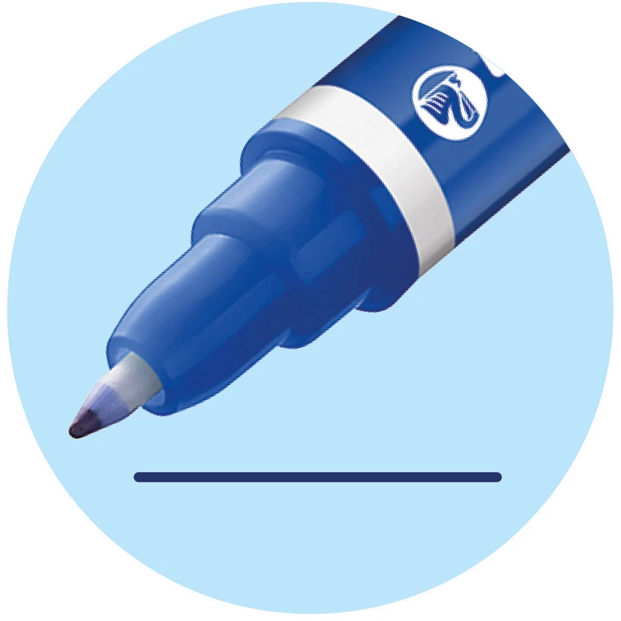 Pelikan Super Pirat 850B/2/B Brede Punt - 2 Stuks 2 Pelikan Super Pirat 850B/2/B Brede Punt - 2 Stuks - Afbeelding 2