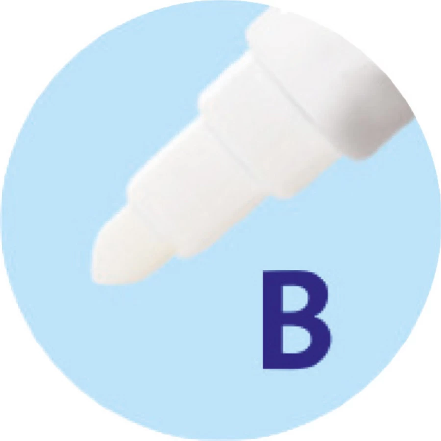 Pelikan Super Pirat 850B/2/B Brede Punt - 2 Stuks 3 Pelikan Super Pirat 850B/2/B Brede Punt - 2 Stuks - Afbeelding 3