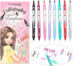 TOPModel Kalligrafeer En Fineliner Set