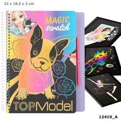 TOPModel Boek Magic Scratch