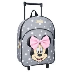 Minnie Mouse Trolley Rugzak Like You DotGrijs - 33x11x25 Cm