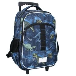 Skooter Trolley Rugzak Dinogames Navy - 57x21x42 Cm