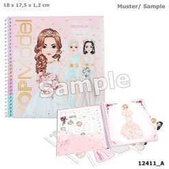 TOPModel Stickerboek Dress Me Up Wedding