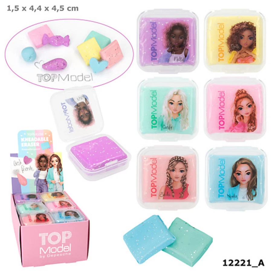 TOPModel Kneedgom Pastel Assorti 1 TOPModel Kneedgom Pastel Assorti