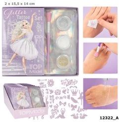 TOPModel Glitter Tattoo Set Ballet