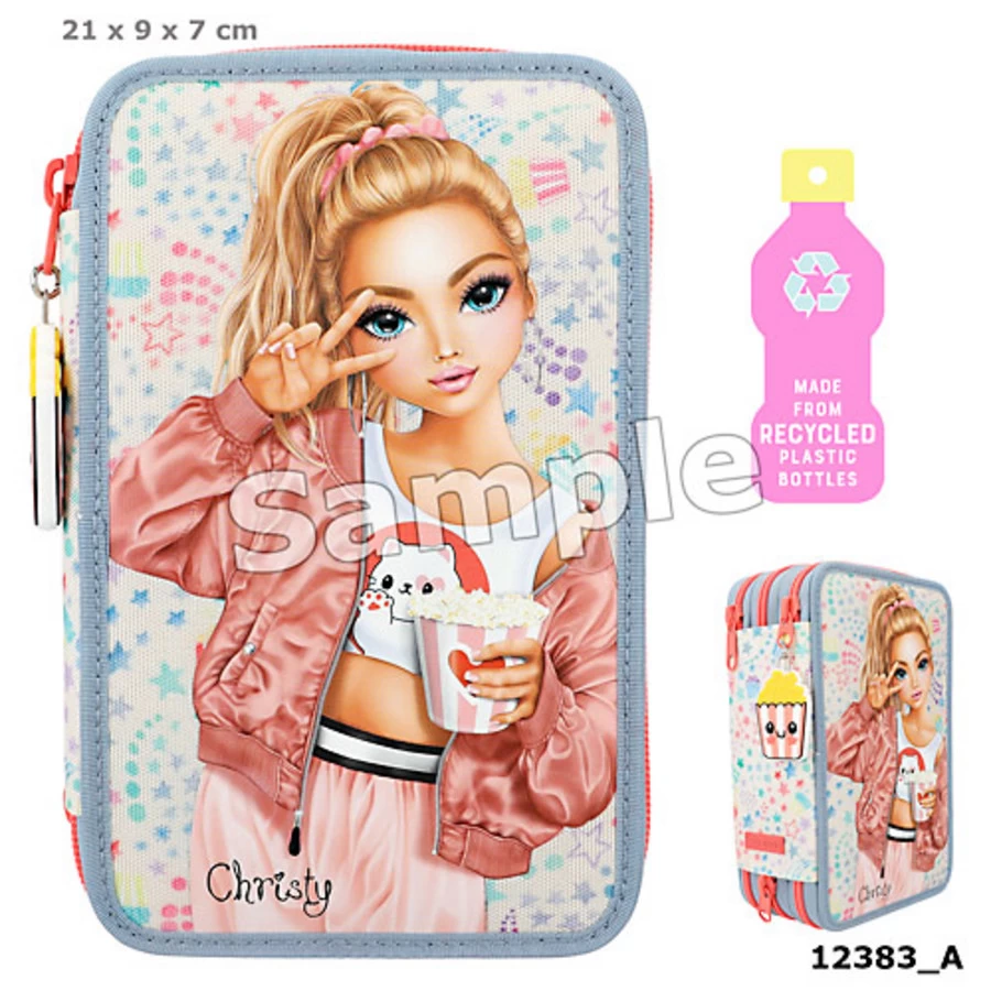 TOPModel Pennebox Cutie Star 3 Vakken 1 TOPModel Pennebox Cutie Star 3 Vakken