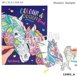 Miss Melody Color & Design Book