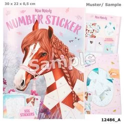 Miss Melody Sticker Op Nummer