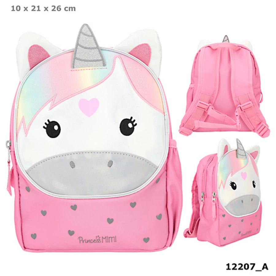 Princess Mimi Rugzak Eenhoorn 10x21x26 Cm 1 Princess Mimi Rugzak Eenhoorn 10x21x26 Cm