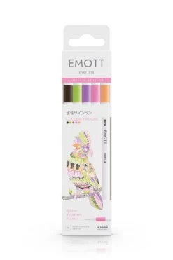 Emott Schrijfstift Set Cocoon Paradise 5 Stuks - Limited Edition