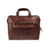 Maverick Business Tas Rough Gear 15,6" Cognac - Leder - Laptopvak - 38x8x29 Cm