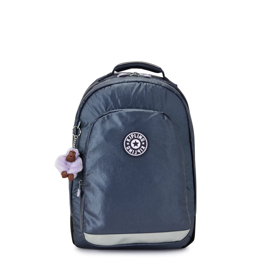 Kipling Rugzak Class Room 28 L Admiral Blue Metallic - 29x24x43 Cm 1 Kipling Rugzak Class Room 28 L Admiral Blue Metallic - 29x24x43 Cm