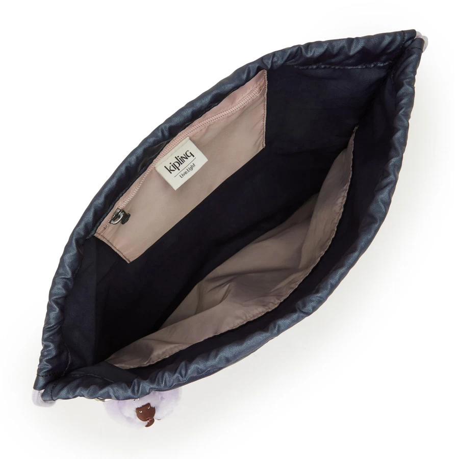 Kipling Turnzak Supertaboo 15 L Admiral Blue Metallic - 39.5x45 Cm 2 Kipling Turnzak Supertaboo 15 L Admiral Blue Metallic - 39.5x45 Cm - Afbeelding 2