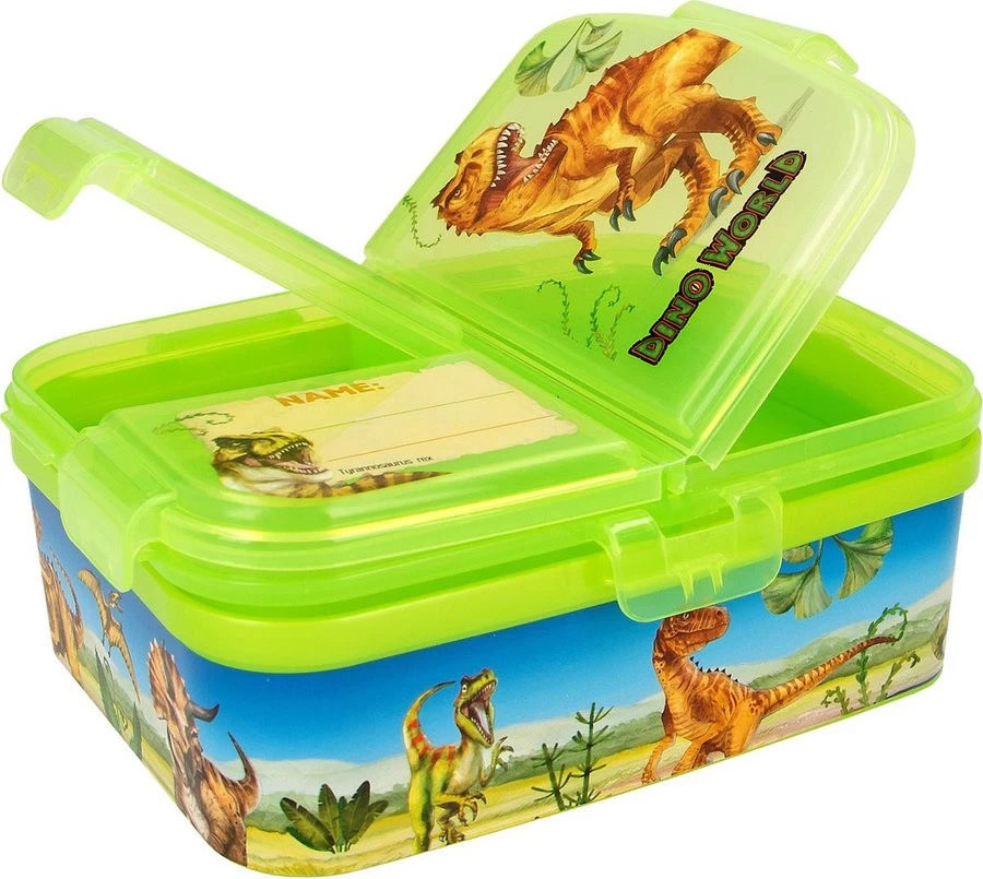 Dino World Brooddoos XL 15x6.5x18 Cm 3 Dino World Brooddoos XL 15x6.5x18 Cm - Afbeelding 3