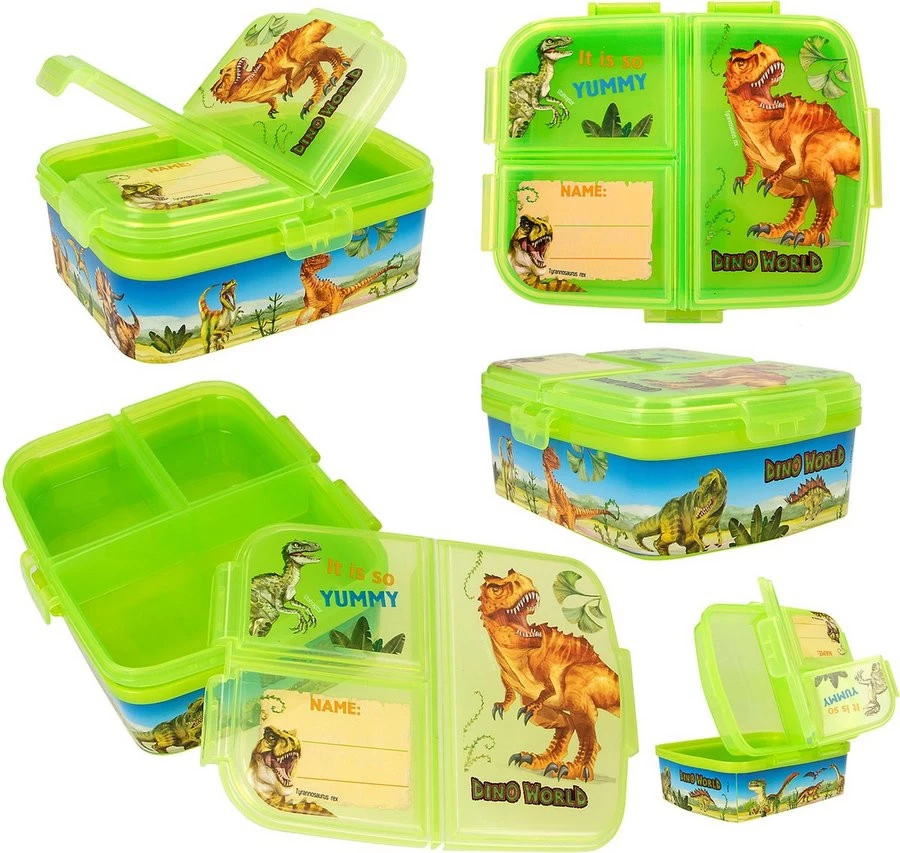 Dino World Brooddoos XL 15x6.5x18 Cm 4 Dino World Brooddoos XL 15x6.5x18 Cm - Afbeelding 4