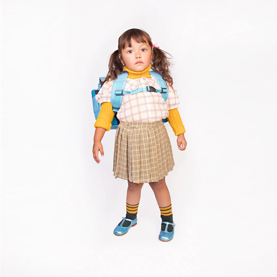 Jeune Premier Boekentas It Bag Mini 9 L Vichy Love Blue - 32x26.5x10 Cm 5 Jeune Premier Boekentas It Bag Mini 9 L Vichy Love Blue - 32x26.5x10 Cm - Afbeelding 5