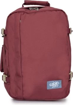 CabinZero Rugzak Classic 36 L Napa Wine - 45x31x20 Cm