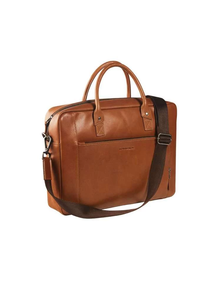 Maverick Laptoptas New Men 15,6" Cognac 1 Maverick Laptoptas New Men 15,6" Cognac
