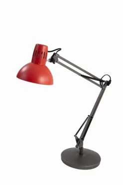 Alba™ Alba Architectlamp Rood-Grijs