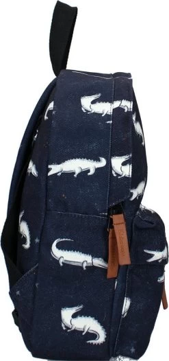 Kidzroom Rugzak Wondering Wild Navy - 31x23x8 Cm -Kantoor Artikelen product 1038554