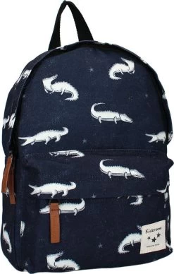 Kidzroom Rugzak Wondering Wild Navy - 31x23x8 Cm -Kantoor Artikelen product 1038558