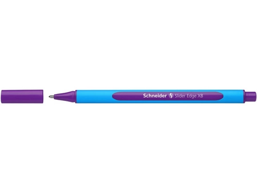 Schneider® Schneider Balpen Slider Edge XB Violet - 3-kantig - Extra Breed 2 Schneider® Schneider Balpen Slider Edge XB Violet - 3-kantig - Extra Breed - Afbeelding 2
