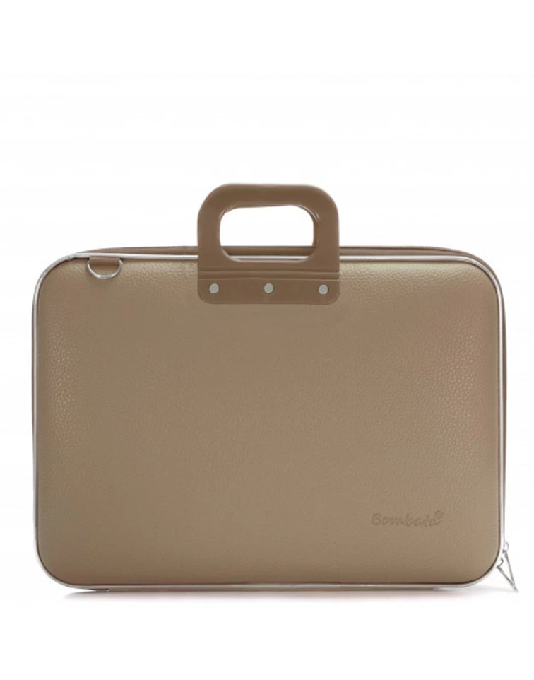 Bombata Classic Laptop Case 17" Taupe 1 Bombata Classic Laptop Case 17" Taupe