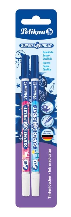 Pelikan Super Pirat 850B/2/B Brede Punt - 2 Stuks