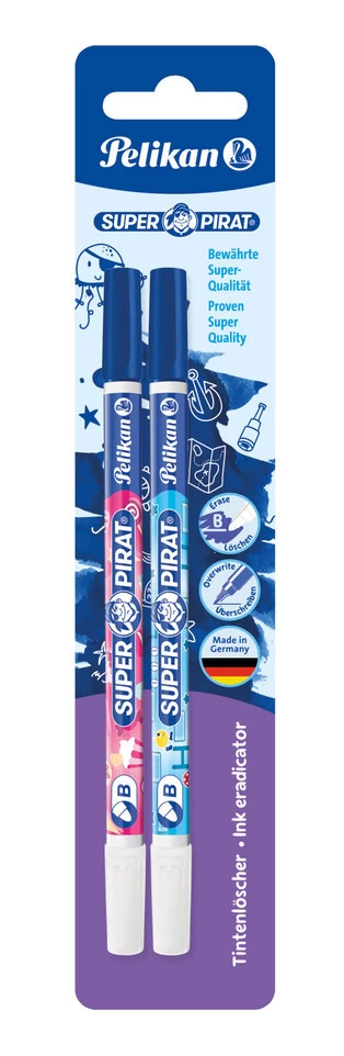 Pelikan Super Pirat 850B/2/B Brede Punt - 2 Stuks 1 Pelikan Super Pirat 850B/2/B Brede Punt - 2 Stuks