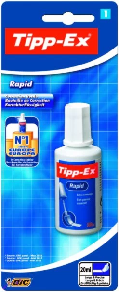 Bic Tipp-Ex Rapid 20ml Correctievloeistof - Blister