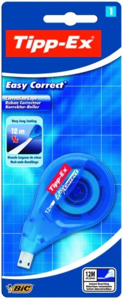 Bic Tipp-Ex Easy Correct 12m Blister