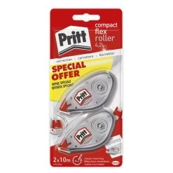 Pritt Correct-It Roller Compact Flex 4.2mm X 10m - 2e 1/2prijs - Blister