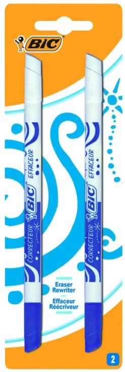 Bic Inktwisser 2 Stuks Blister