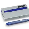Lamy Inktpatroon T10 Blauw - 5 Stuks Uitwisbaar Blauw