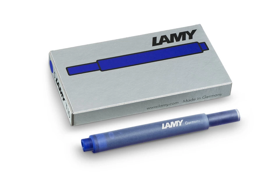 Lamy Inktpatroon T10 Blauw - 5 Stuks Uitwisbaar Blauw 1 Lamy Inktpatroon T10 Blauw - 5 Stuks Uitwisbaar Blauw