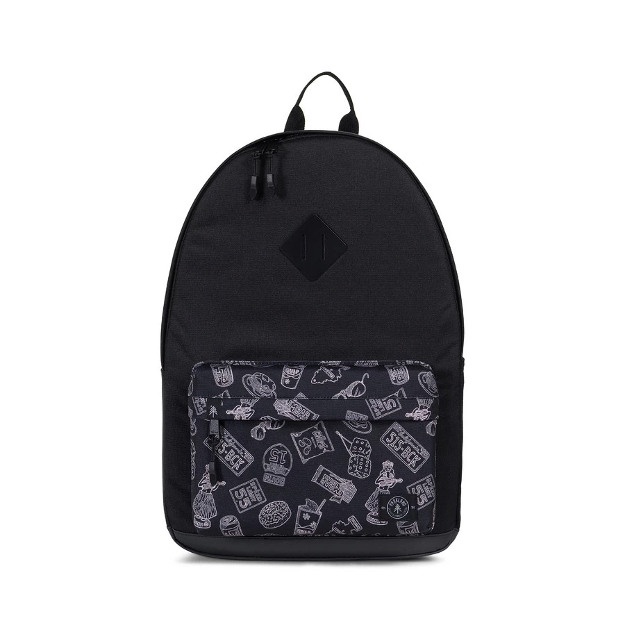 RUGZAK - MEADOW PLUS - 30L - 15" SLEEVE PARKLAND - ROADTRIP BLACK - PET RECYCLED 1 RUGZAK - MEADOW PLUS - 30L - 15" SLEEVE PARKLAND - ROADTRIP BLACK - PET RECYCLED