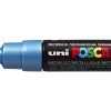 Posca Verfmarker 8 Mm Schuine Punt - Metallic Blauw