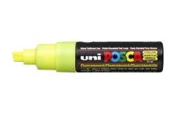 Posca Verfmarker 8 Mm Schuine Punt - Fluo Geel