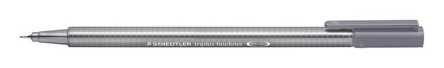 Staedtler Triplus Fineliner Superfijn Duifgrijs 1 Staedtler Triplus Fineliner Superfijn Duifgrijs