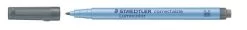 Staedtler Lumocolor Markeerstift M Zwart - Corrigeerbaar