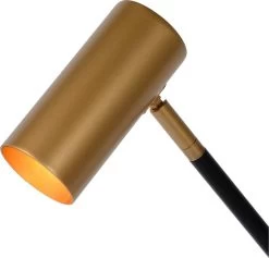 Lucide Philine Bureaulamp Zwart-Goud 1x5w GU10 -Kantoor Artikelen product 721046