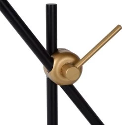 Lucide Philine Bureaulamp Zwart-Goud 1x5w GU10 -Kantoor Artikelen product 721048