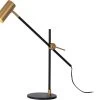Lucide Philine Bureaulamp Zwart-Goud 1x5w GU10