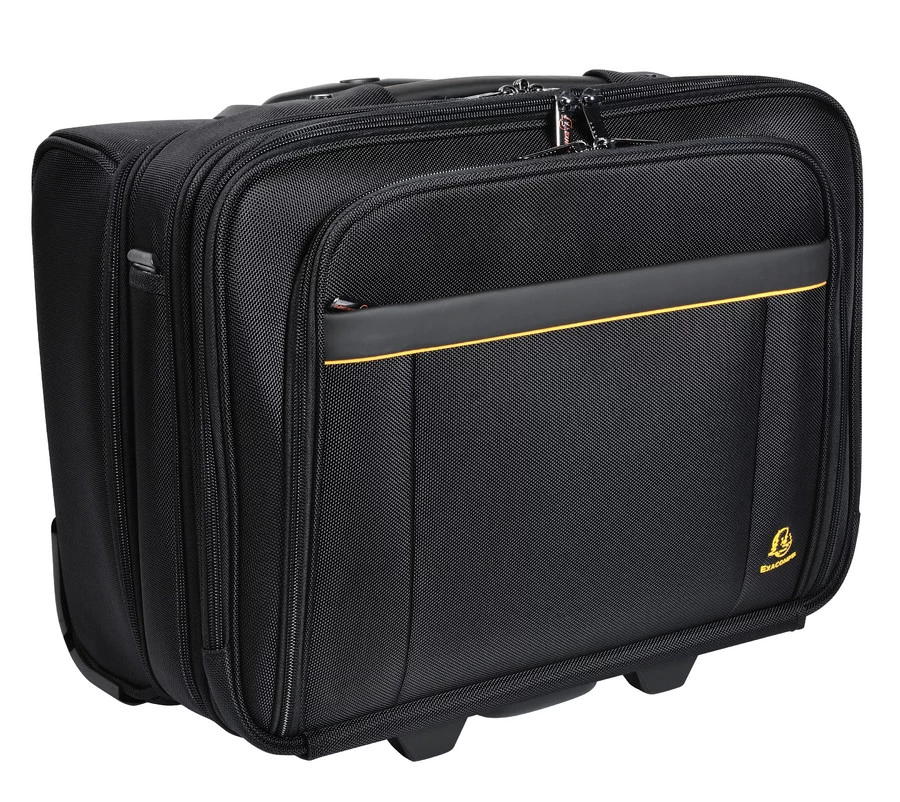 Exacompta Exactive Trolley Voor Laptops 39x29x5cm - Zwart - 15.6 Inch 7 Exacompta Exactive Trolley Voor Laptops 39x29x5cm - Zwart - 15.6 Inch - Afbeelding 7