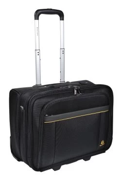 Exacompta Exactive Trolley Voor Laptops 39x29x5cm - Zwart - 15.6 Inch