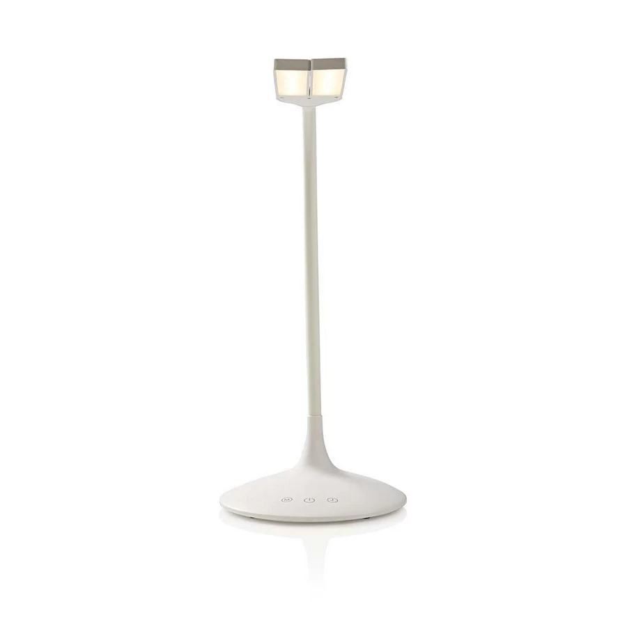 Nedis Bureaulamp LED Wit 3 Standen Met Oplaadbare Batterij 1 Nedis Bureaulamp LED Wit 3 Standen Met Oplaadbare Batterij