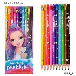 TOPModel Uitgumbare Kleurpotloden