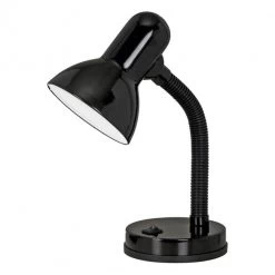 Eglo Basic Bureaulamp Zwart 1x E27 Socket - Exclusief Lamp
