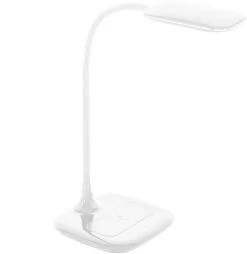 Eglo Masserie Bureaulamp Wit 3.4W - 470 Lumen - QI-charging