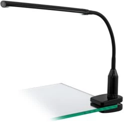 Eglo Laroa Bureaulamp Met Klem Zwart 4,5W - 550 Lumen